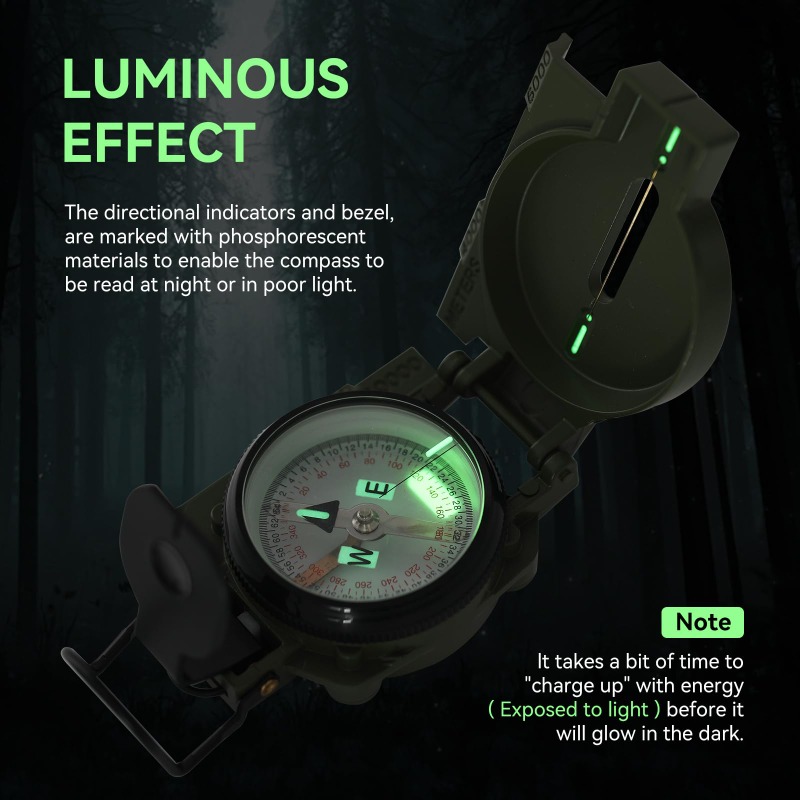 Askeri Sınıf Pusula, Yürüyüş İ - Compass Lensatic incelemesi ve fiyatı